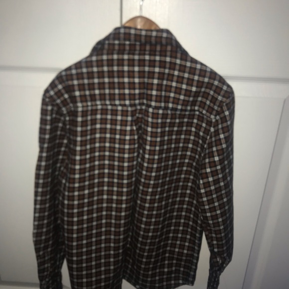 Roots boys plaid flannel shirt - Picture 3 of 3